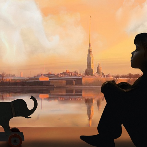 Девочка и слон